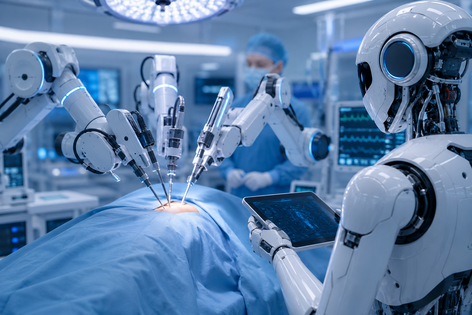 Robotics in Healthcare: From Surgical Robots to Patient Care