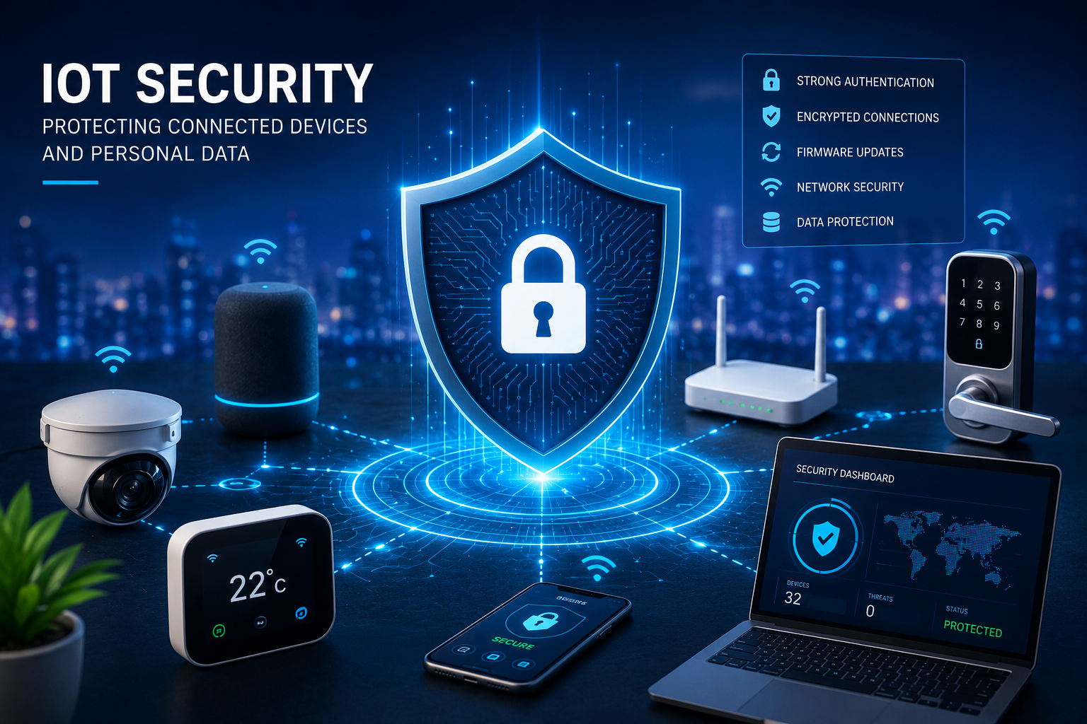 IoT Security: How to Protect Connected Devices and Personal Data