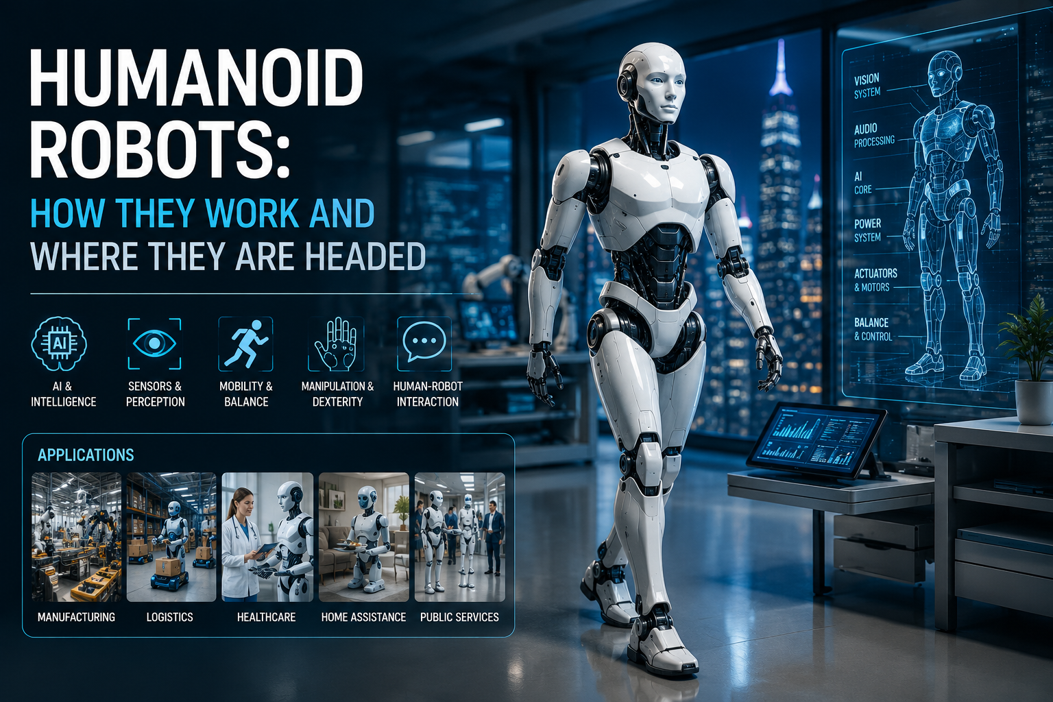 Humanoid Robots: How They Work and Where They Are Headed